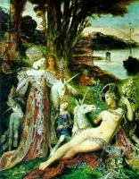 Moreau, Gustave - The Unicorns